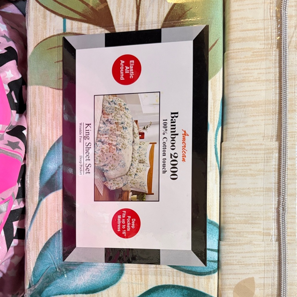 Bamboo 100% cotton touch. .